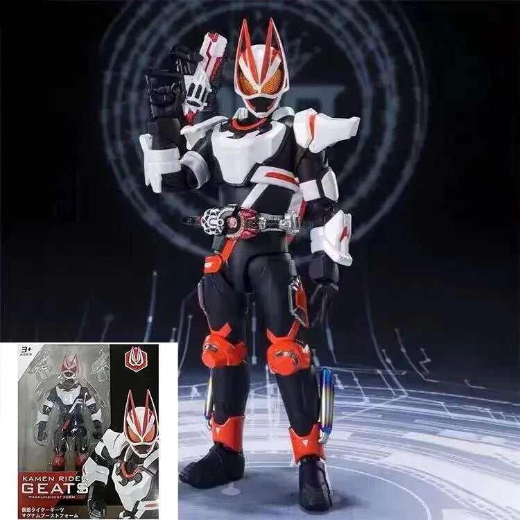 New Bandai Shf Kamen Rider Kabuto Basic Form 10th Anniversary Commemorative Bone Carving Action Figure Boy's Birthday Toy Gift