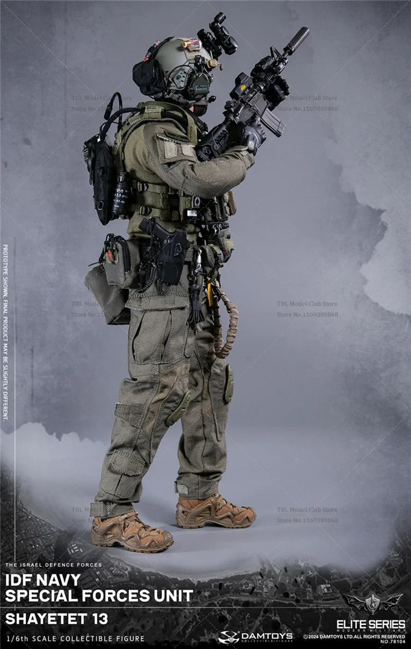 DAMTOYS 78104 1/6 Scale Defense Force Navy Special Forces Commando Units 12-inch Full Set Action Figure Male Soldier In Stock