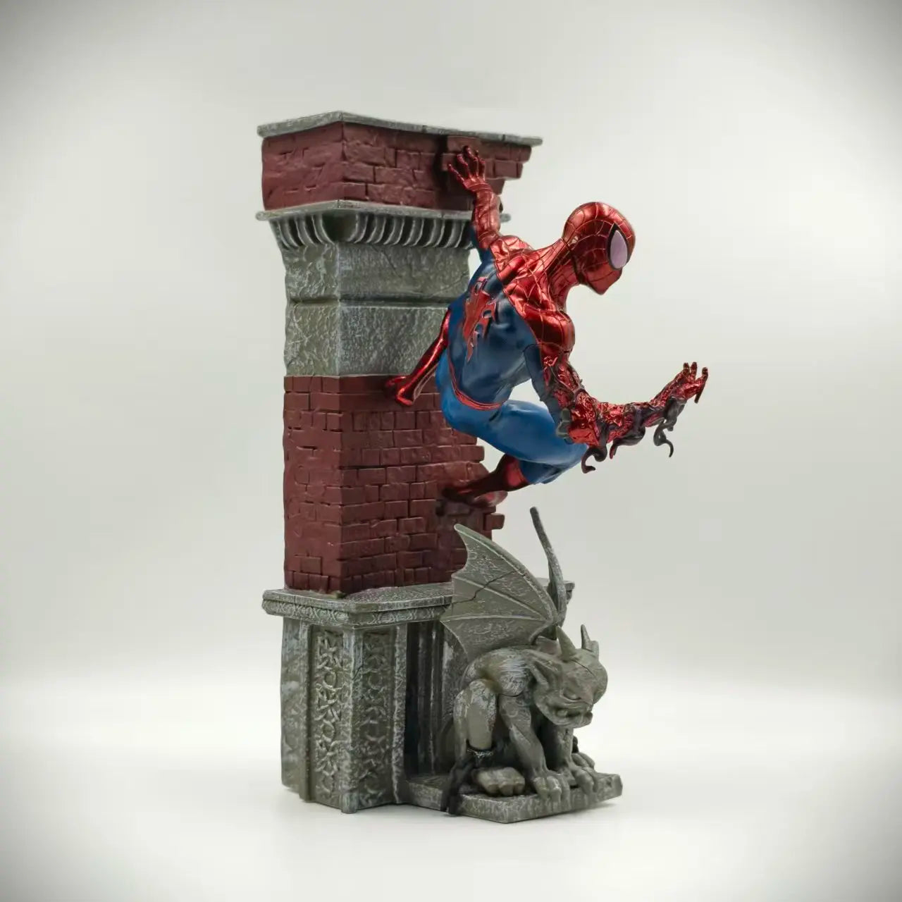 29cm 11.4 inch Anime Spider-Man Action Figures Pvc Statue Desktop Ornamen Collection Statue Model Decoration Room Desk Toys Chil