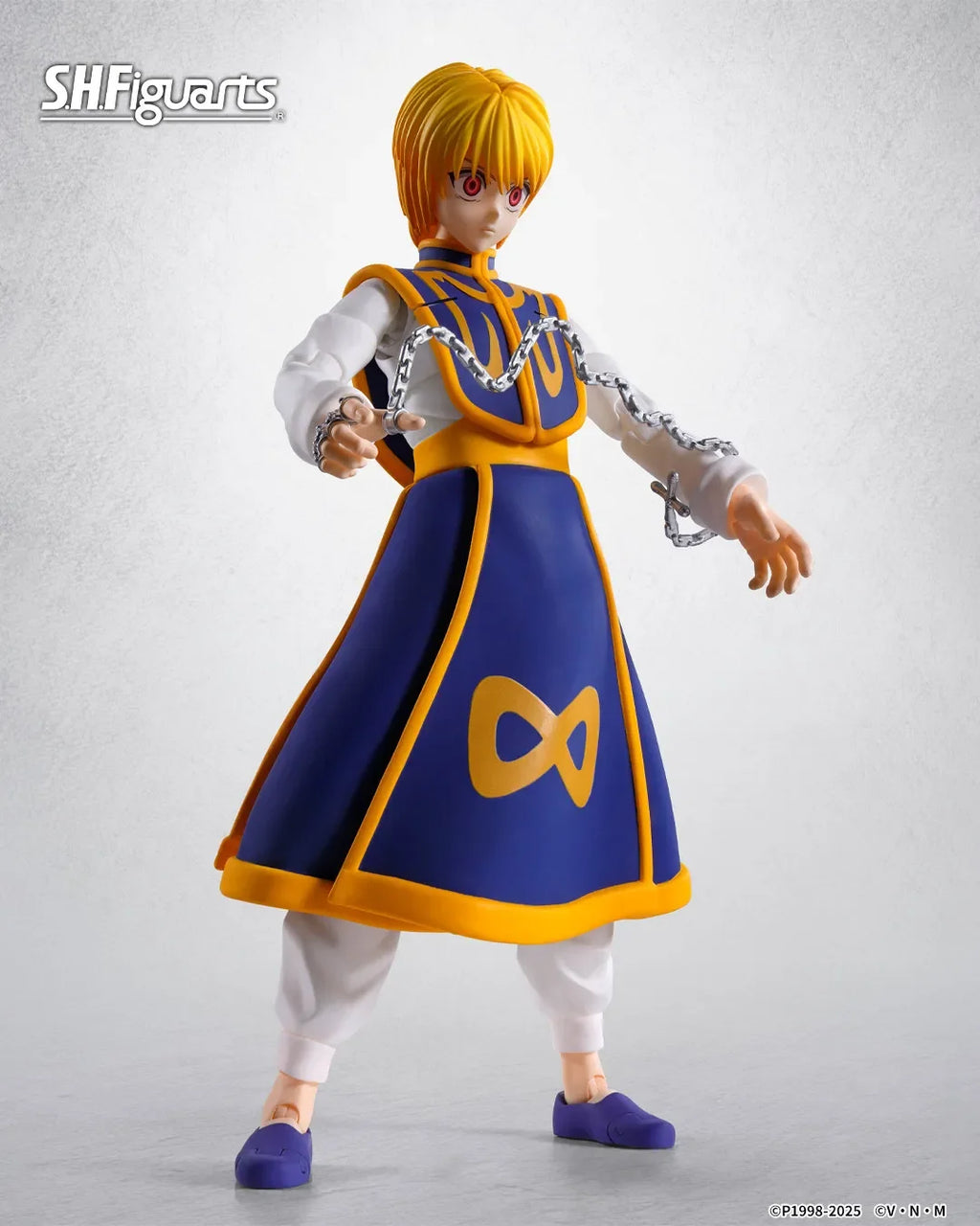 BANDAI HUNTER×HUNTER Anime Kurapika S.H.Figuarts Action Figures Model Figurine Original Figuarts Decoration Toys
