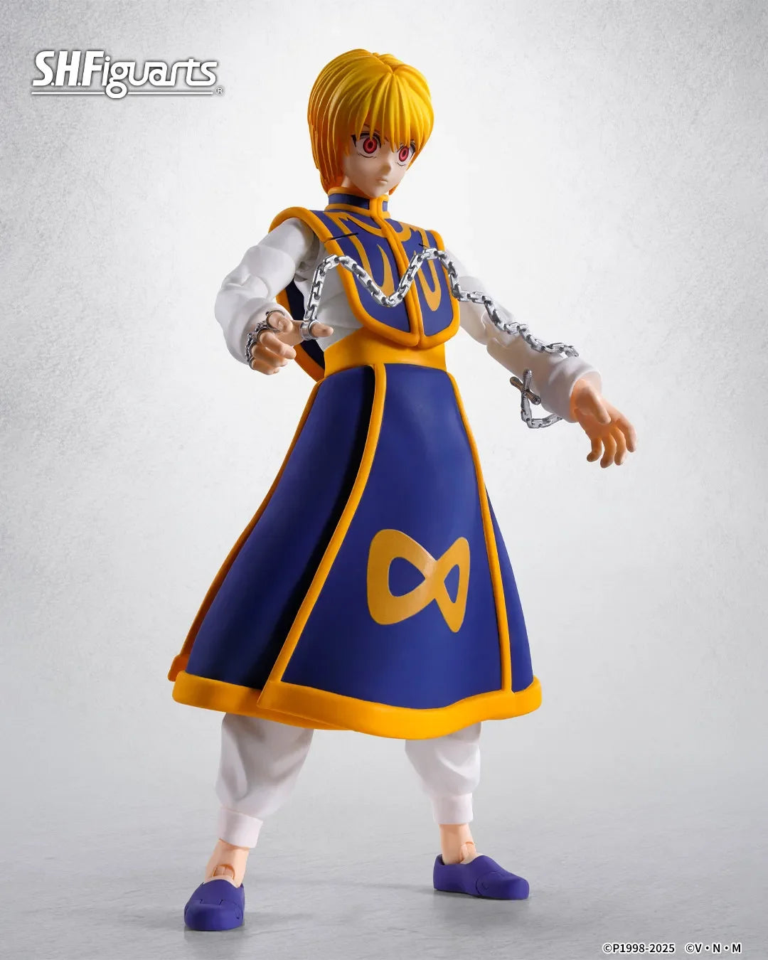 BANDAI HUNTER×HUNTER Anime Kurapika S.H.Figuarts Action Figures Model Figurine Original Figuarts Decoration Toys