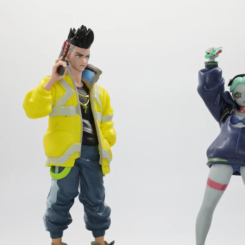 Cyberpunk Edgerunners Lucy David Rebecca Anime Figure Model Collectible Art Toy For Desktop Bookshelf Decoration Anime