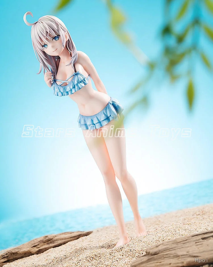 Original KADOKAWA Alya Sometimes Hides Her Feelings in Russian  Alisa Swimsuit Vacation Anime Figure Collection Toys Model