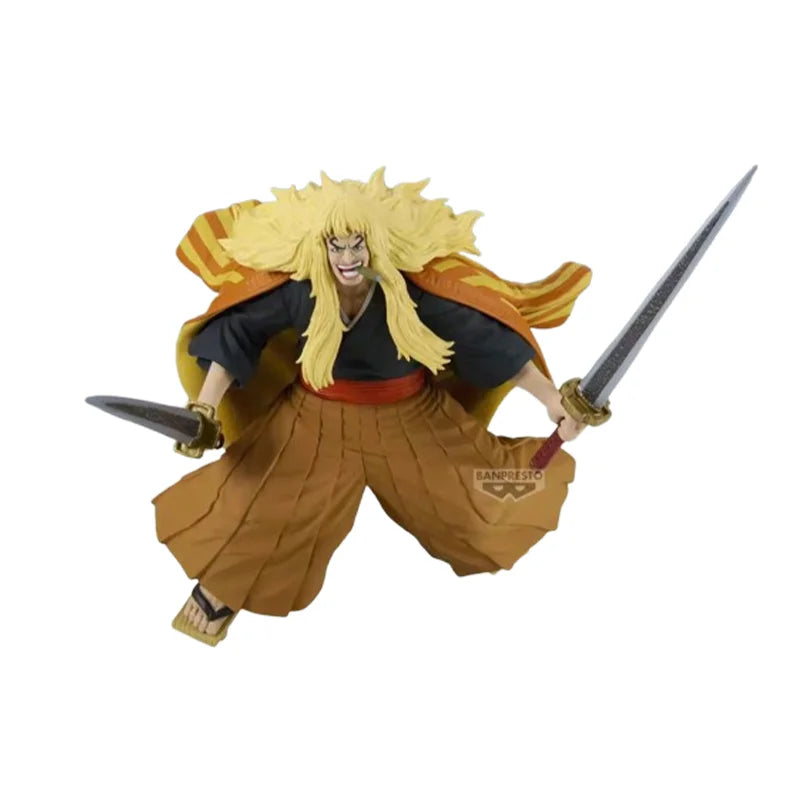 Original Bandai Namco Banpresto One Piece Battle Record Collection Shiki PVC-Figur Modell Sammler Schreibtisch-Dekoration Spielzeug Geschenk