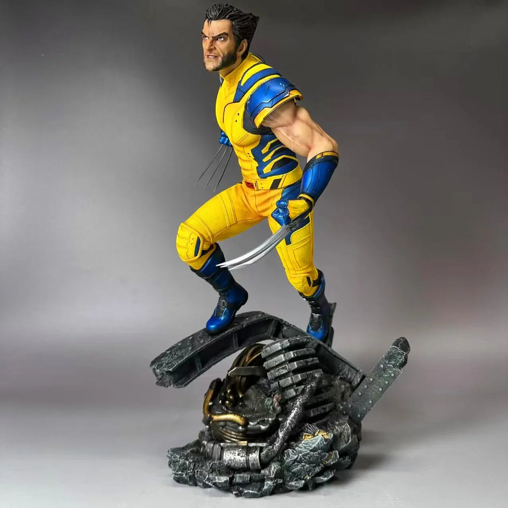 52cm Brand New The Avengers Movie Figure Wolverine Peripheral Resin Model Statue Desktop Decorate Ornaments Birthday Gifts Toys