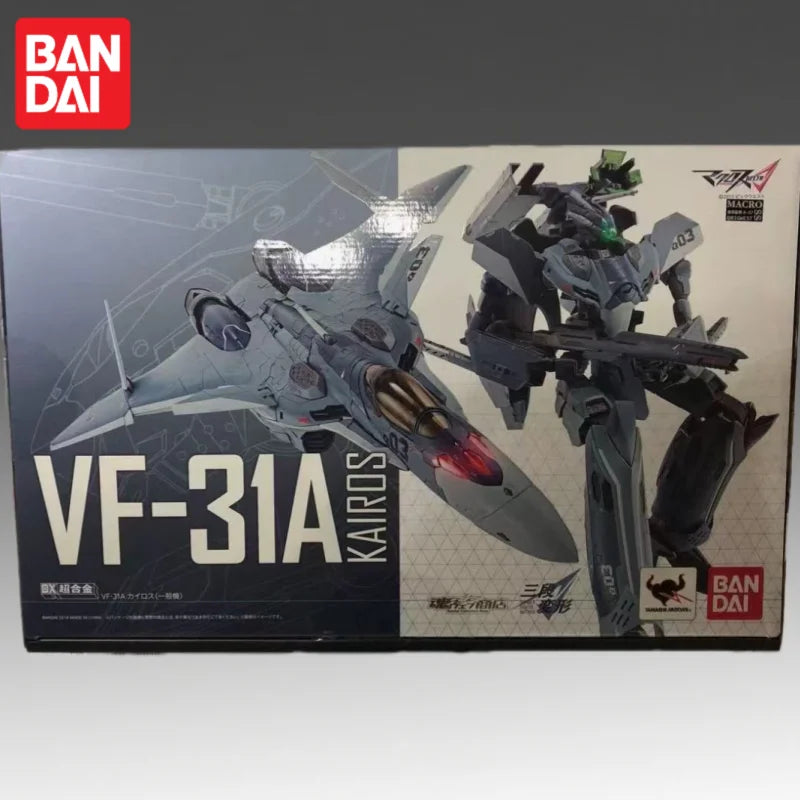 Auf Lager Bandai Original Banpresto The Super Dimension Fortress Macross VF-31A Actionfigur Modell Puppe Brandneu Verpackt