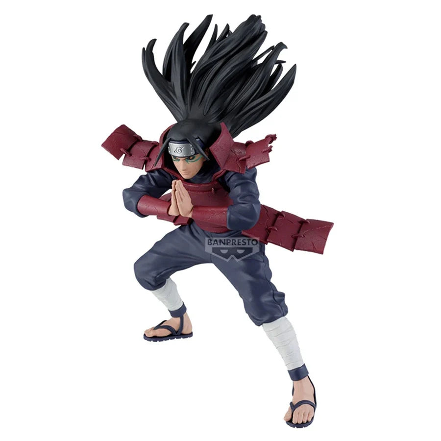 Banpresto Naruto Shippuden Anime Figurines Vibration Stars Senju Hashirama PVC Action Figures Figurals Collectible Model Toys