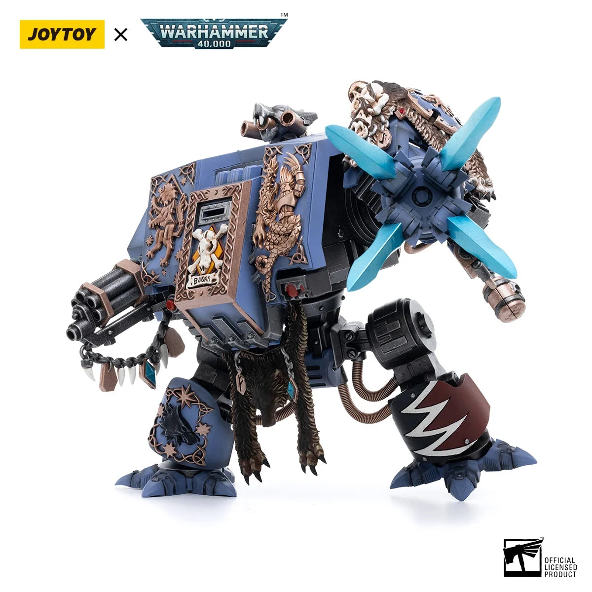 JOYTOY Warhammer 40k 1/18 Action Figures 20cm Space Wolves Bjorn the Fell-Handed