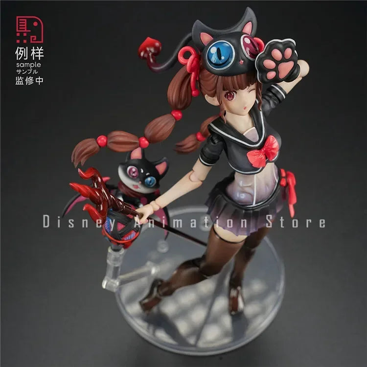 In Stock 100% Original Witch Apprentice Nana Hoshikawa Anime Beautiful Girl Fighter 6inch 1/12 Action Figure Collectible Model