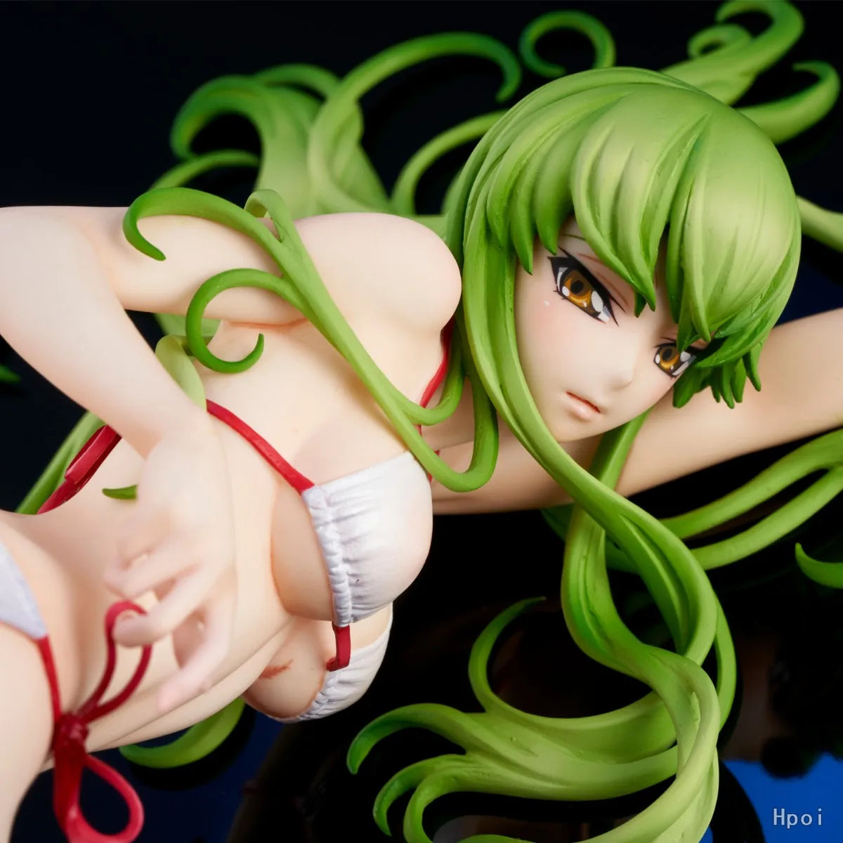 28CM Anime Character C.C. Figure CODE GEASS Lelouch of the Rebellion Toy C.C. Model Doll Swimsuit Ver Action Figure PVC