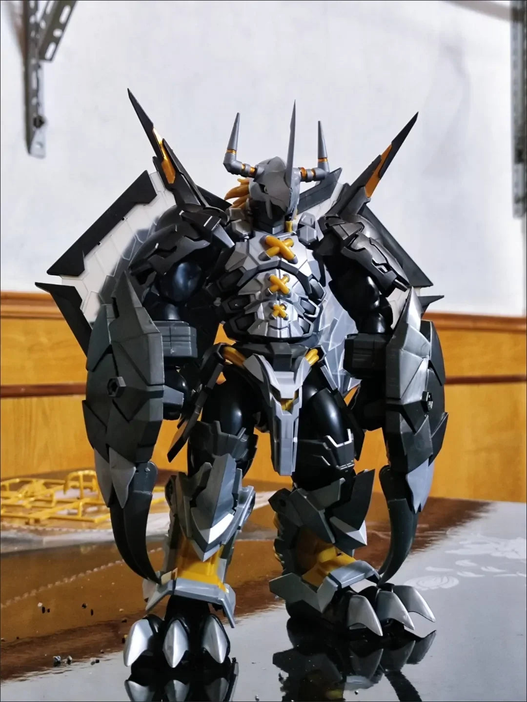 Frs Wargreymon Upgraded Version With Special Effects Parts Digimon Anime Figure Assembly Model Kit Action Figure Collection Toys