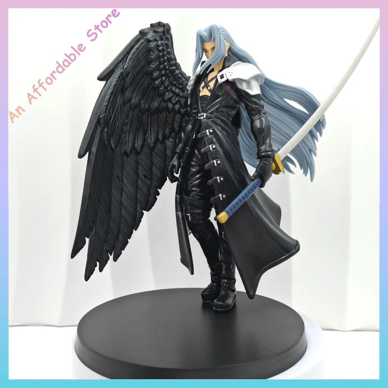 Final Fantasy 7 Sephiroth Cloud Strife Action Figure Model Desktop Peripheral Ornaments Children Toys Birthday Gift