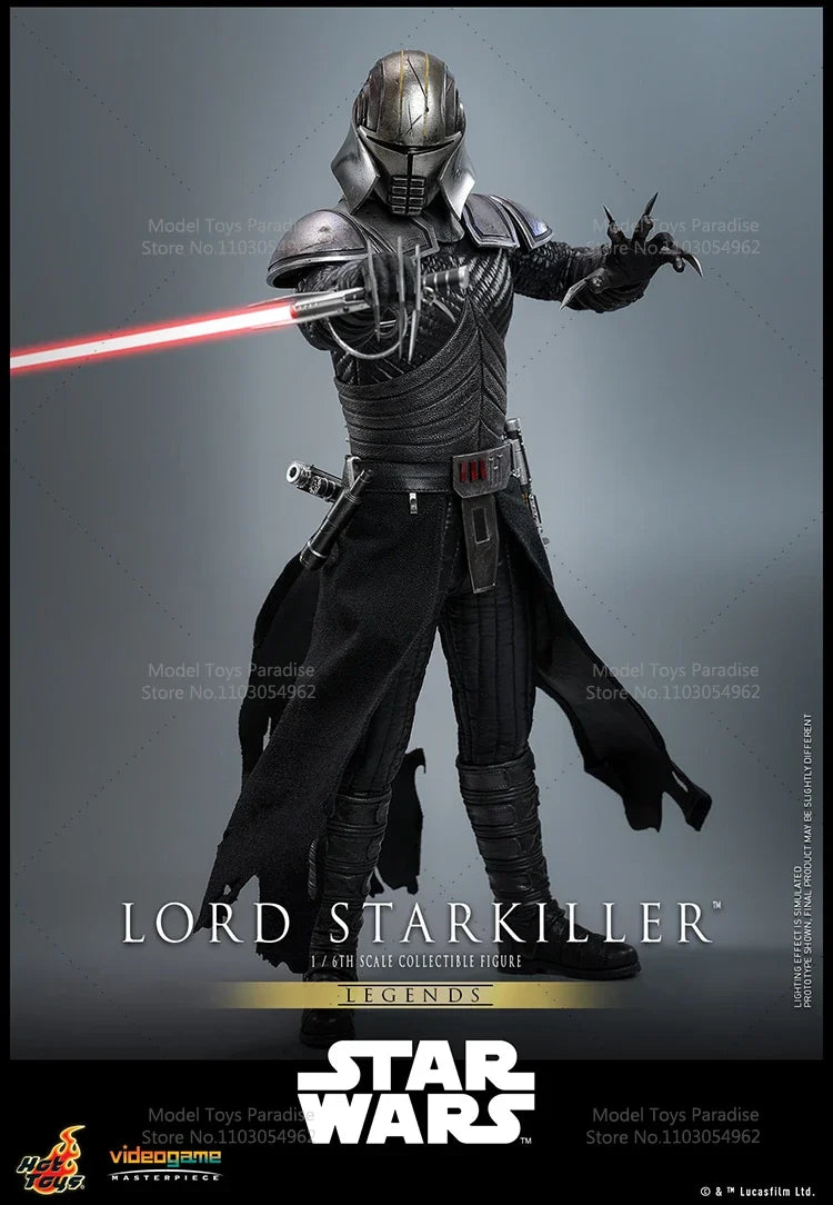 HOTTOYS HT VGM63 1/6 Scale Lord Starkiller Action Figure Star Wars Collectible 12 Inch Full Set Soldier Model for Men Gifts