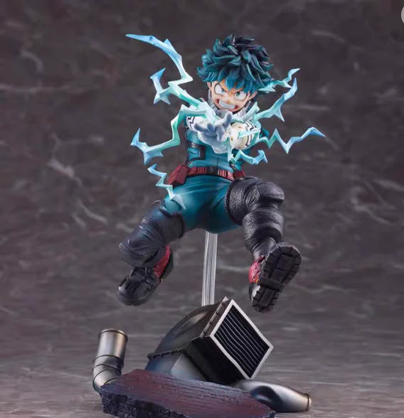 Original Anime My Hero Academia 1/8 S-FIRE Izuku Midoriya&Katsuki Bakugou Action Figure Model Desktop Decoration Collections