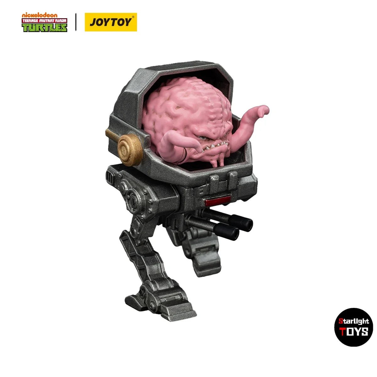 JOYTOY 1/18 Action Figure TMNT Krang Slash Tokka Model Toy Gifts