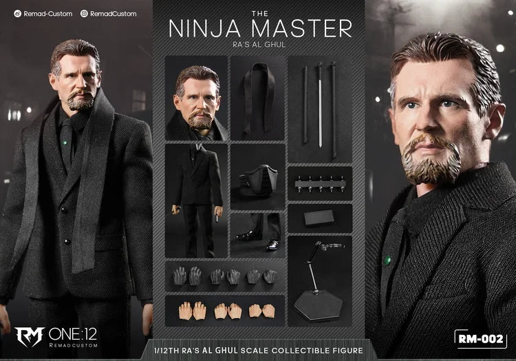 In Stock 1/12 Remad Custom RM002 Liam Neeson Action Figure 6'' Male Soldier Figure Full Set Collection Model Toy action figure