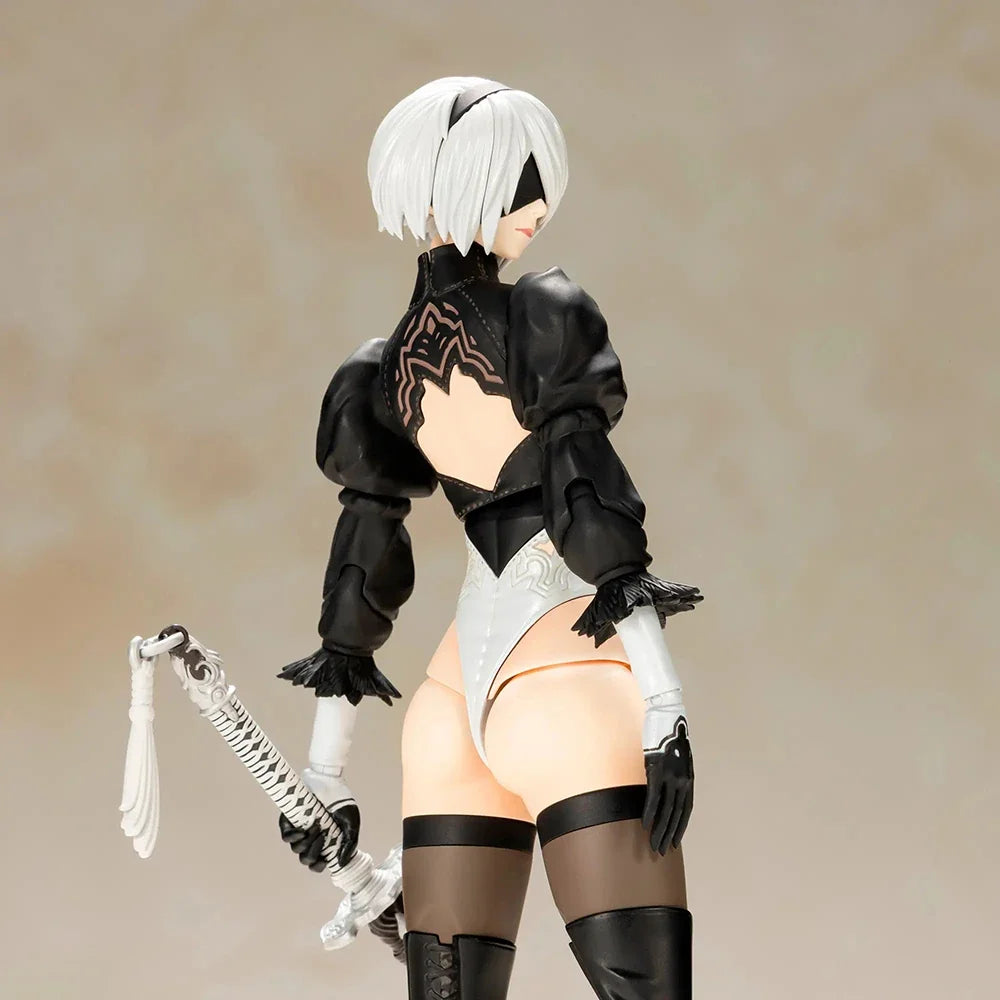 In-Stock Square Enix & Kotobukiya NieR:Automata 2B (YoRHa No.2 Type B) 15cm Nice Collectible Plastic Model Kit Toys