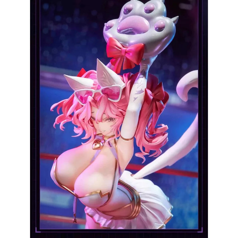 In Stock 100% Original AniMester 1/6 Mianmian Meow Wrestler Casey Sexy Girl Doll Figure Model Collection Toy Gift