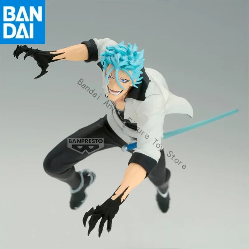 BANDAI NAMCO BANPRESTO in stock Original Genuine BLEACH VIBRATION STARS Grimmjow Jeagerjaques Figure model PVC 17cm toy gift