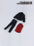 ACG-47 1:12 Hobbies Trend Westernkleidung Herrenanzug Hemd Hose Set Modell Dekor Passend für 6'' Soldier Actionfigur Körper