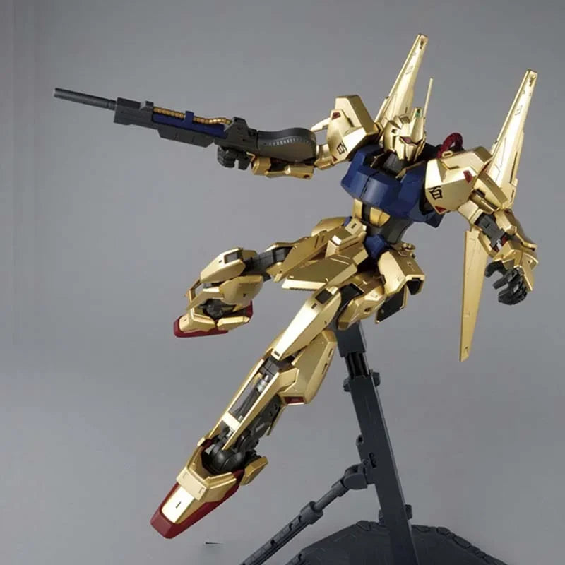 Bandai Gundam Model Kit MG Hyaku-shiki 2.0 Action Figure Gunpla Building Kit Gundam Collectibles Anime Figures Toys For Boy Gift