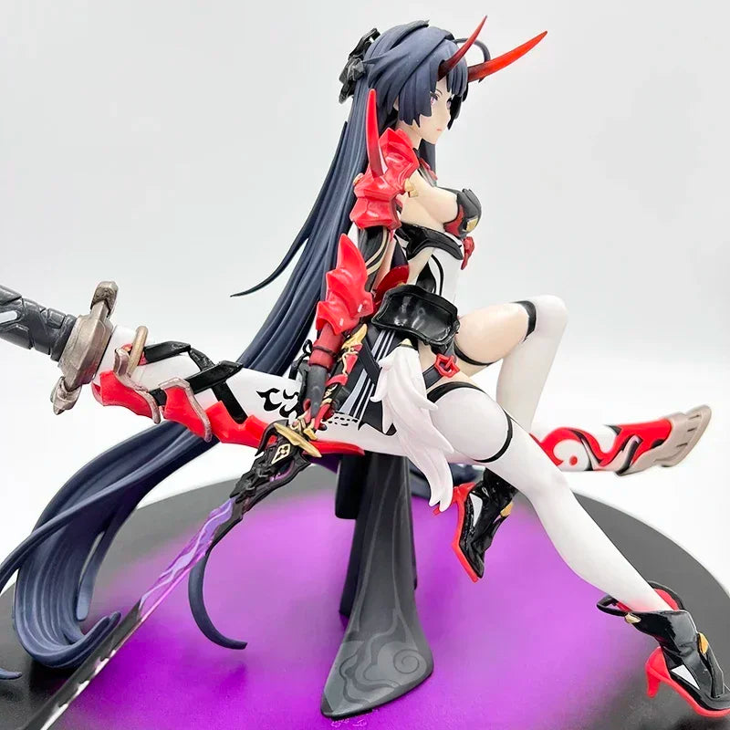 25cm Honkai Impact 3rd Mei Raiden Anime Figure Houkai Gakuen Kiana Kaslana Action Figure Acheron Figurine Adult Model Doll Toys