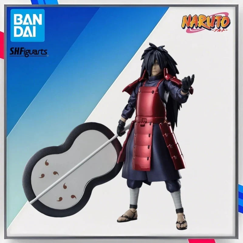 In Stock Original BANDAI S.H.Figuarts Naruto Uchiha Madara Exclusive Edition in Stock Anime Action Collection Figures Model Toys