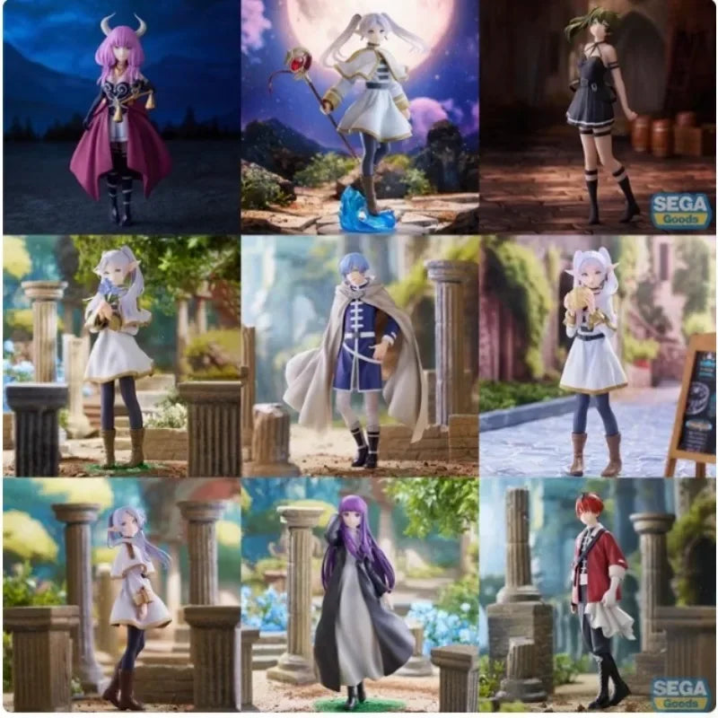 SEGA Original Frieren: Beyond Journey's End Anime Aura Übel FERN Frieren Stark Action Figure Toys for Kids Gift Model