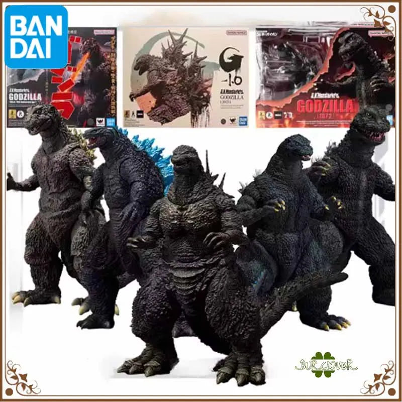 Bandai Original SHM Anime Figure GODZILLA 2004 Action Figure Toys For Boys /Girls /Kids /Christmas Gift