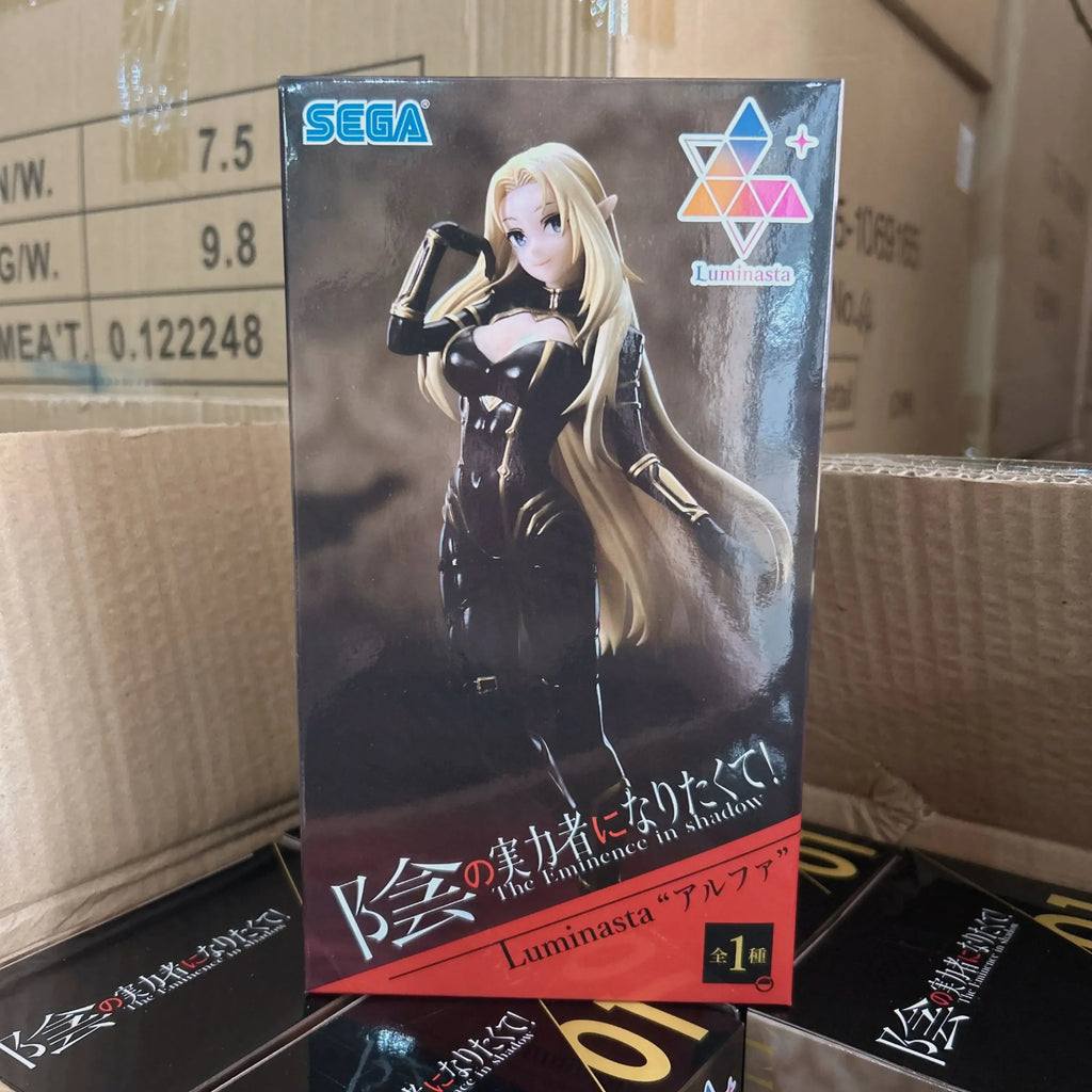 Genuine stock SEGA The Eminence in Shadow Alpha Beta collectible gk statue birthday gift desktop decoration cartoon anime