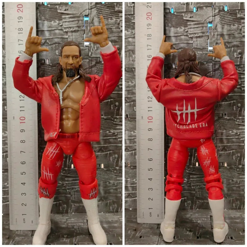 6 Inch Highly Articulated Wrestler Action Figure, Superstar Collectible Model with Movable Joints for Adult Bulk In Stock
