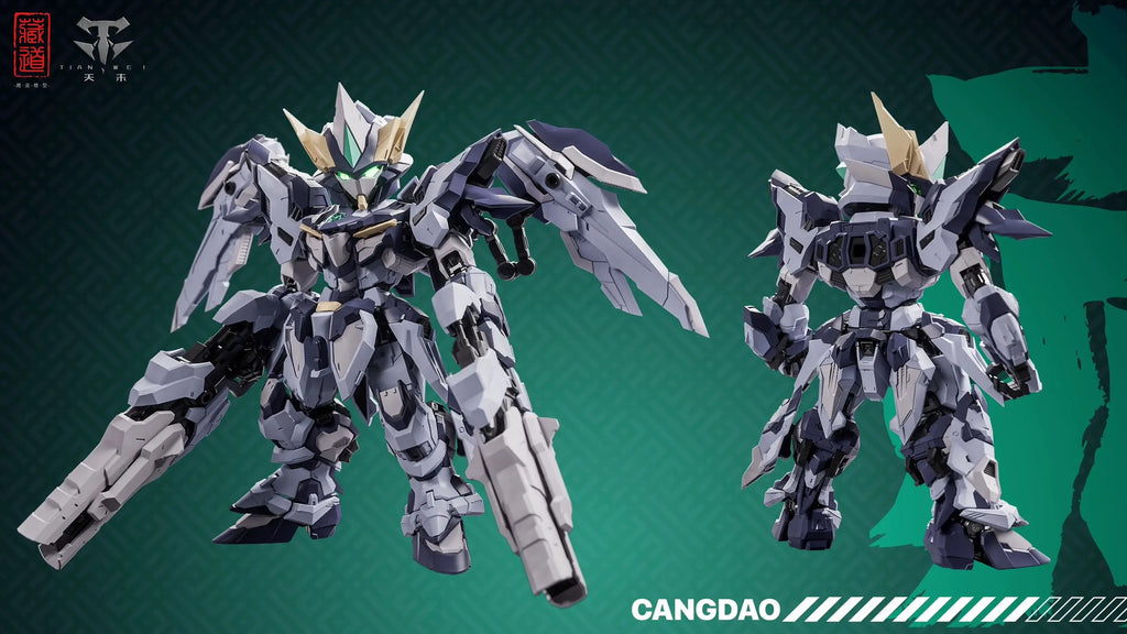 Auf Lager Zangdao Mode Sd Tianfa Cdm-Tg-02 Mg Fertigmodell Sammlung Actionfiguren Roboter Modell Anime Actionfiguren Spielzeug Geschenke