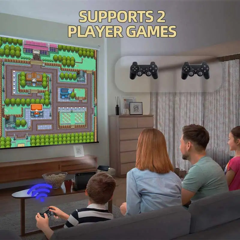 Arcade Video Game Console 4K HD Retro Games Stick For Mame FBA PS1 Arcade Emulator With Dual Joystick