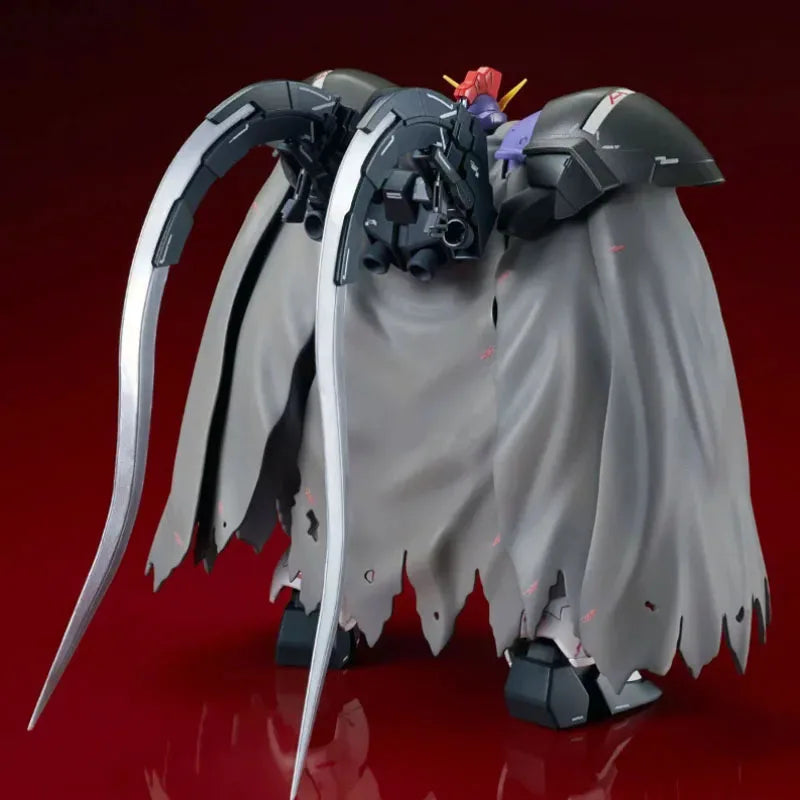 BANDAI PB MG 1/100 Anime Action Figures XXXG-01SR2 Sandrock Custom New Mobile Report Gundam Wing Assembly Plastic Model Kit Toys