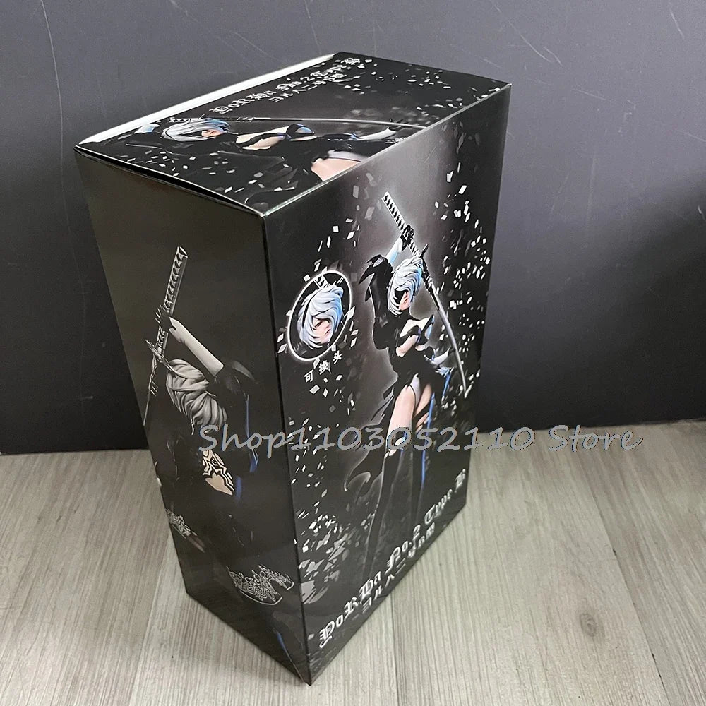 Anime NieR: Automata Yorha Type B 2B YoRHa Fiugre Type A No.2 Girl PVC Action Figure Model Collection Toys Doll Gift