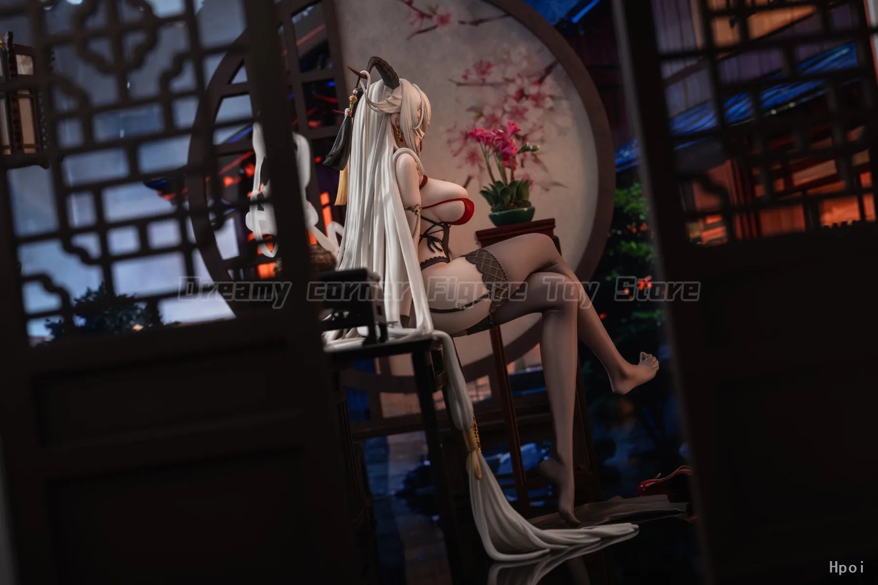 【In Stock】Original AniGame AZUR LANE KMS Agir Golden Dragon Tengxiang Cloud Ver. 1/6 Scale Figure Model