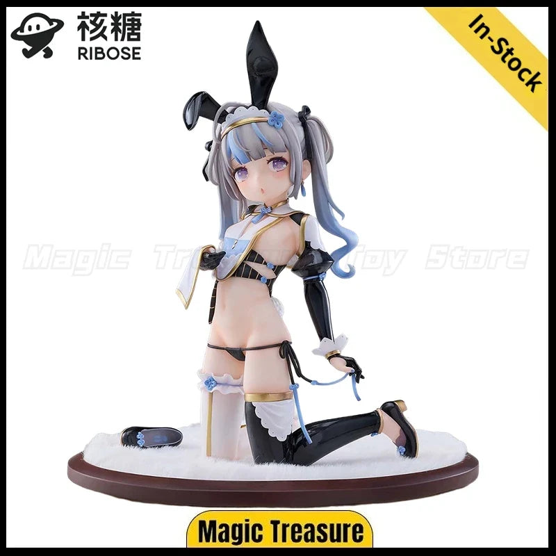 【In Stock】Original RIBOSE Chinese Maid Bunny Girl Mocha PANDA JIANG Model Toy Figure Gift