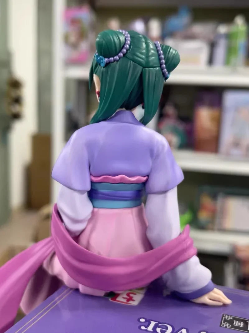 In Stock Genuine Sega The Apothecary Diaries Maomao Jinshi Moon Elf Sitting Down Series Model Noodle Stopper Toy  Collectibles