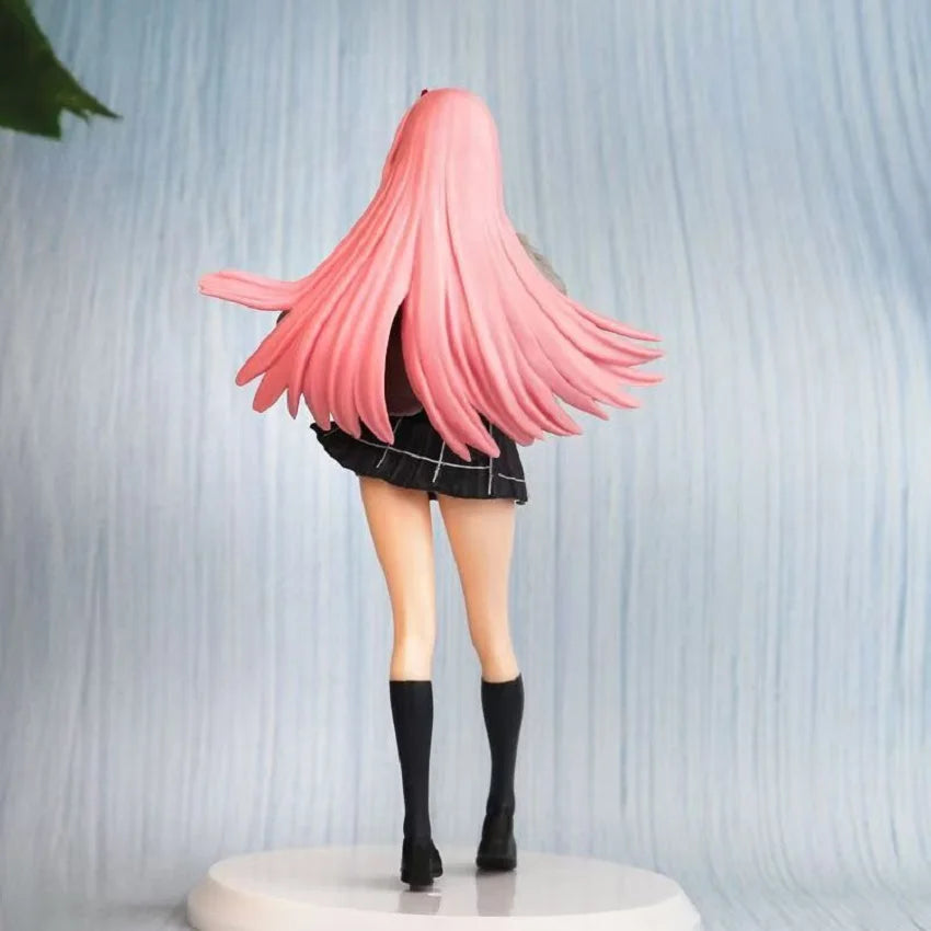 Aixlan 18cm Anime Figure SEGA Zero Two DARLING in The FRANXX 02 National Team PVC Action Figure Collectible Model Toys Kid Gift