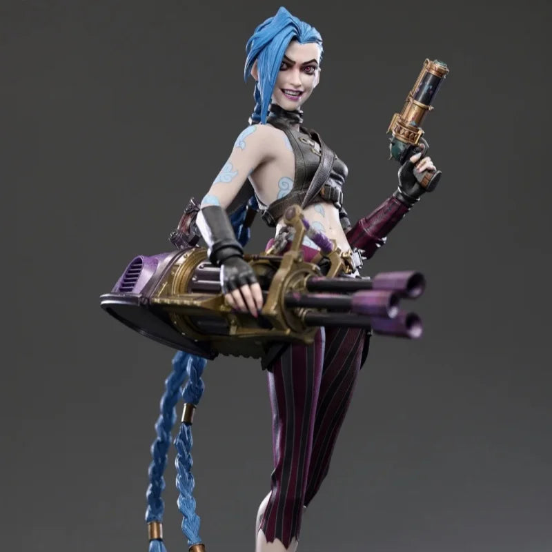 In Stock Original HOTTOYS HT 1/6 TMS137 Arcane: League Of Legends Jinx Action Figures 12inch Collectible Model Toy Birthday Gift