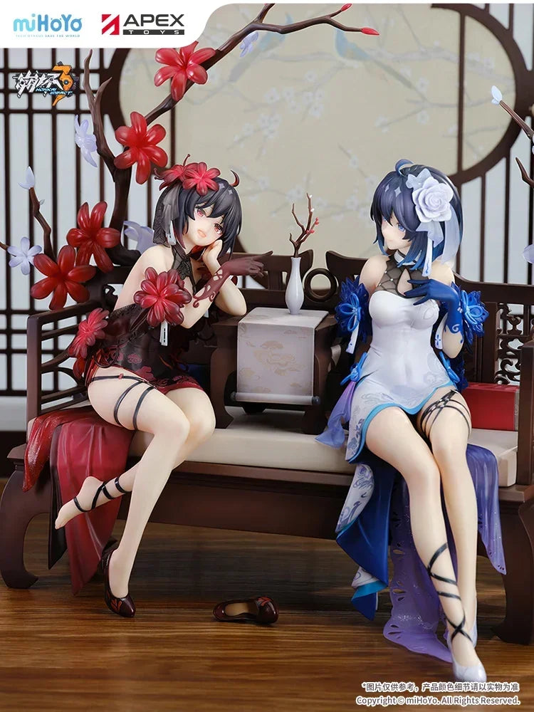 Original Honkai Impact 3 APEX INNOVATION miHoYo Seele Vollerei Fu Hua Game Genuine Anime Figure Collectible Model Statuette Toys