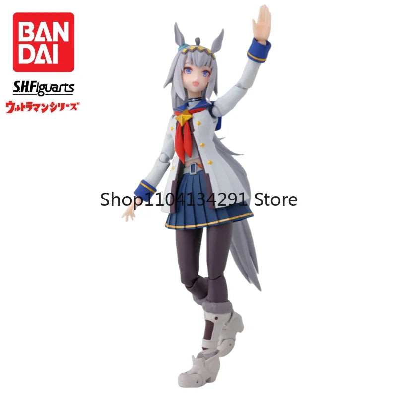 Original Bandai Soul Limited Edition Bandai SHF Umamusume Pretty Derby Small Chestnut Hat Model Figurine Children's Toy Gift