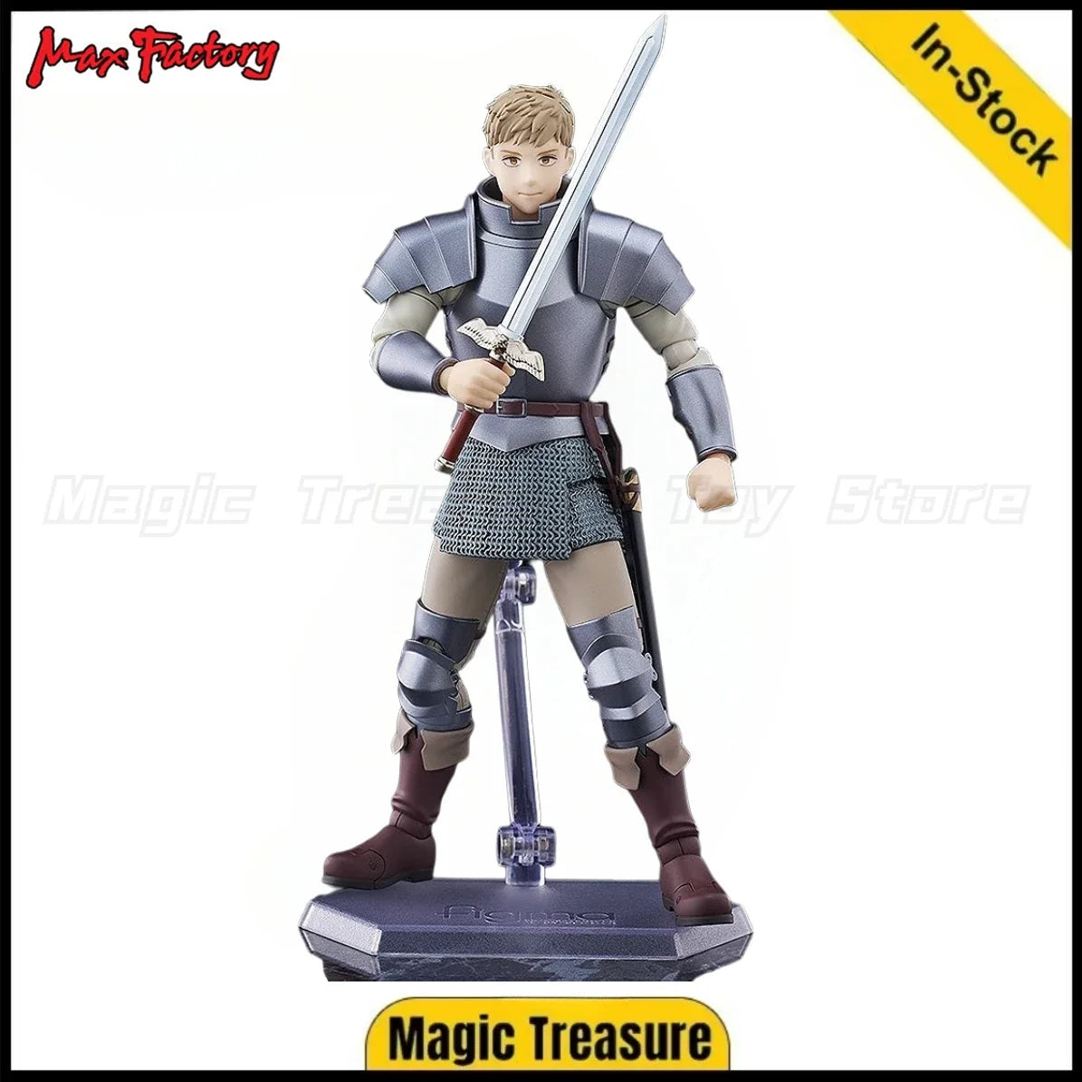 【In Stock】Original Max Factory GSC Figma#631 Delicious in Dungeon Laius Action Figure Ornaments Collection Gift Models Figure