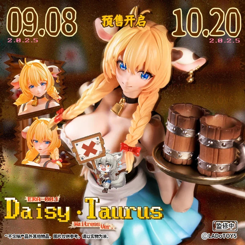 LADoTOYS Magic Continent Daisy Drinking Beer Girl 1/12 Movable Finished Product Action Figure Collectible Gift