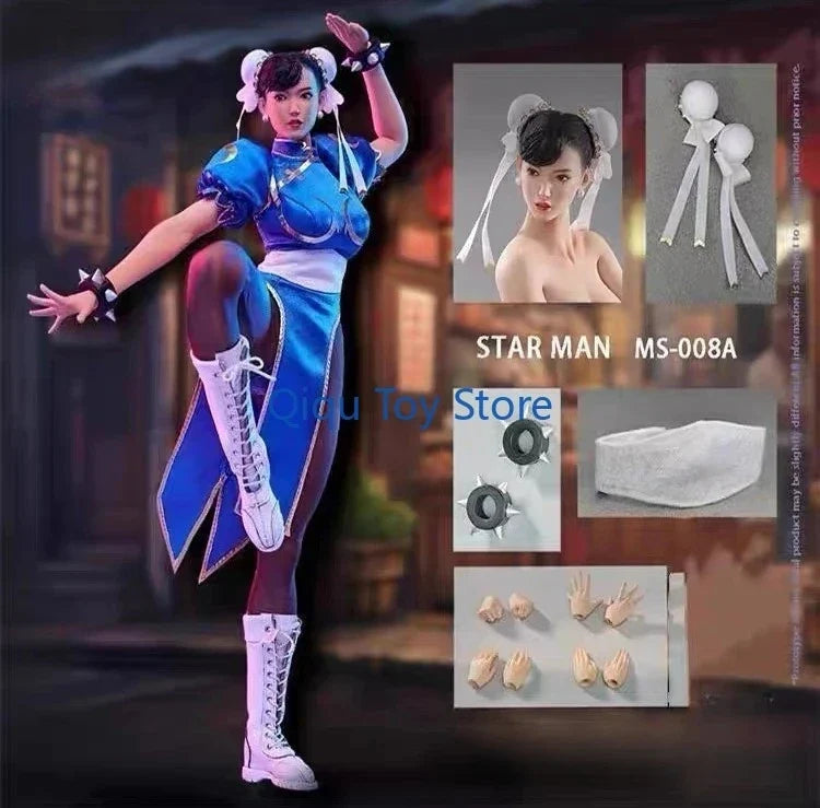 in stock Chunli +reprinted cheongsam version  MS-008A cheongsam style
