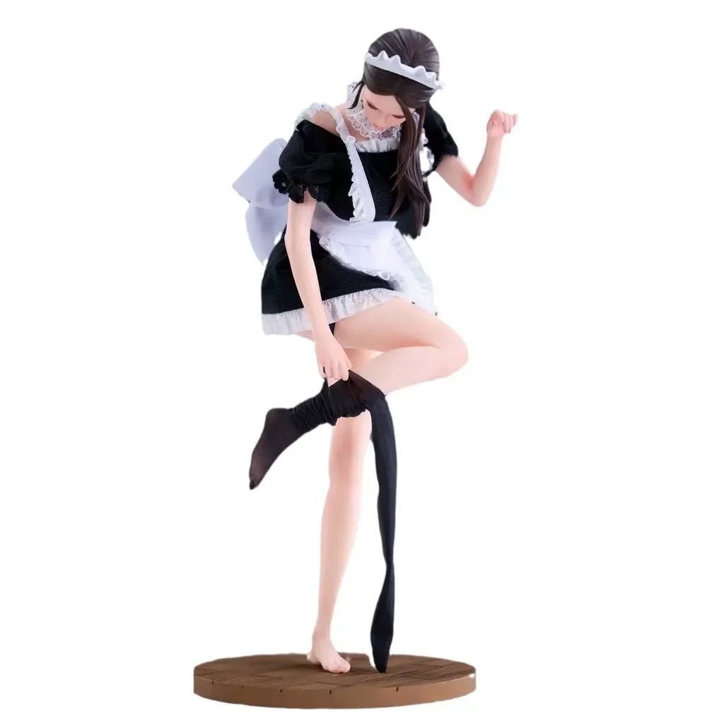 Authentic In Stock Bearpanda 1/6 Anime Figure  She Is Real Maid Figurine Modle Hyper-Realistic Statue Gifts