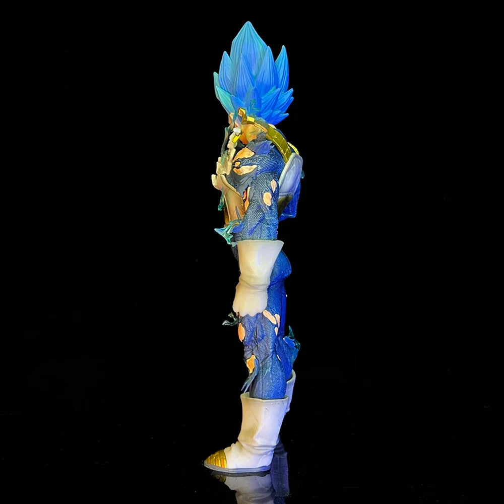 26.5cm/10.43in Anime Dragon Ball Vegeta Figure Vegeta Figurine Pvc Action Figures Gk Statue Collection Model Toys Gifts