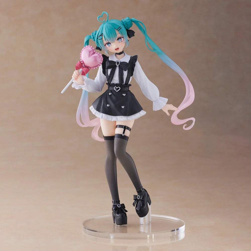 In Stock Original Taito Vocaloid Hatsune Miku Jirai Kei Non Mainstream Fashion PVC Anime Action Model Collectibles Gift