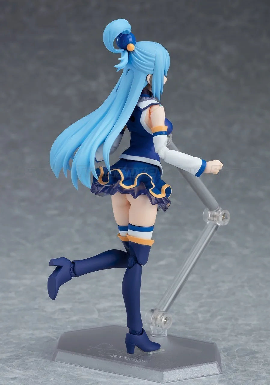 Original Max Factory Figma#399 Kono Subarashii Sekai Ni Shukufuku O! Aqua Akua Action Figure Model Figure Ornament Gift
