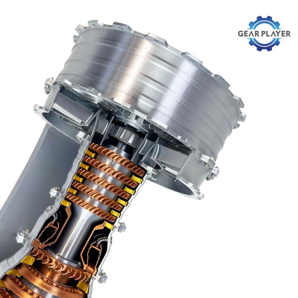 Super large turbine engine model Engine model kit Assembling toy